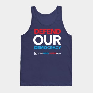Defend Our Democracy Tank Top